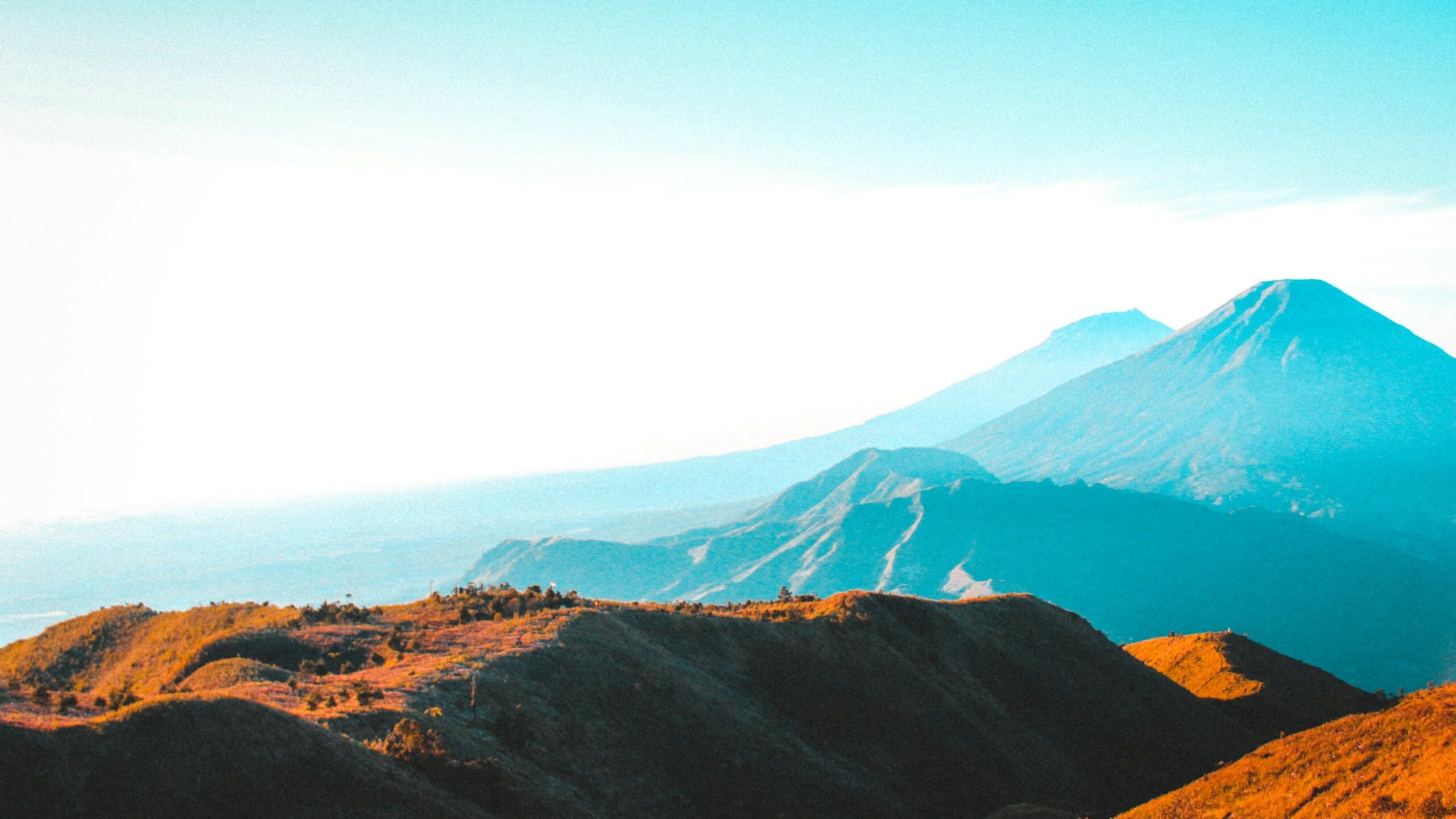 Ultimate Travel Guide Java 12 Stunning morning view of mountains in Sukorejo, Central Java, showcasing a vivid landscape.
